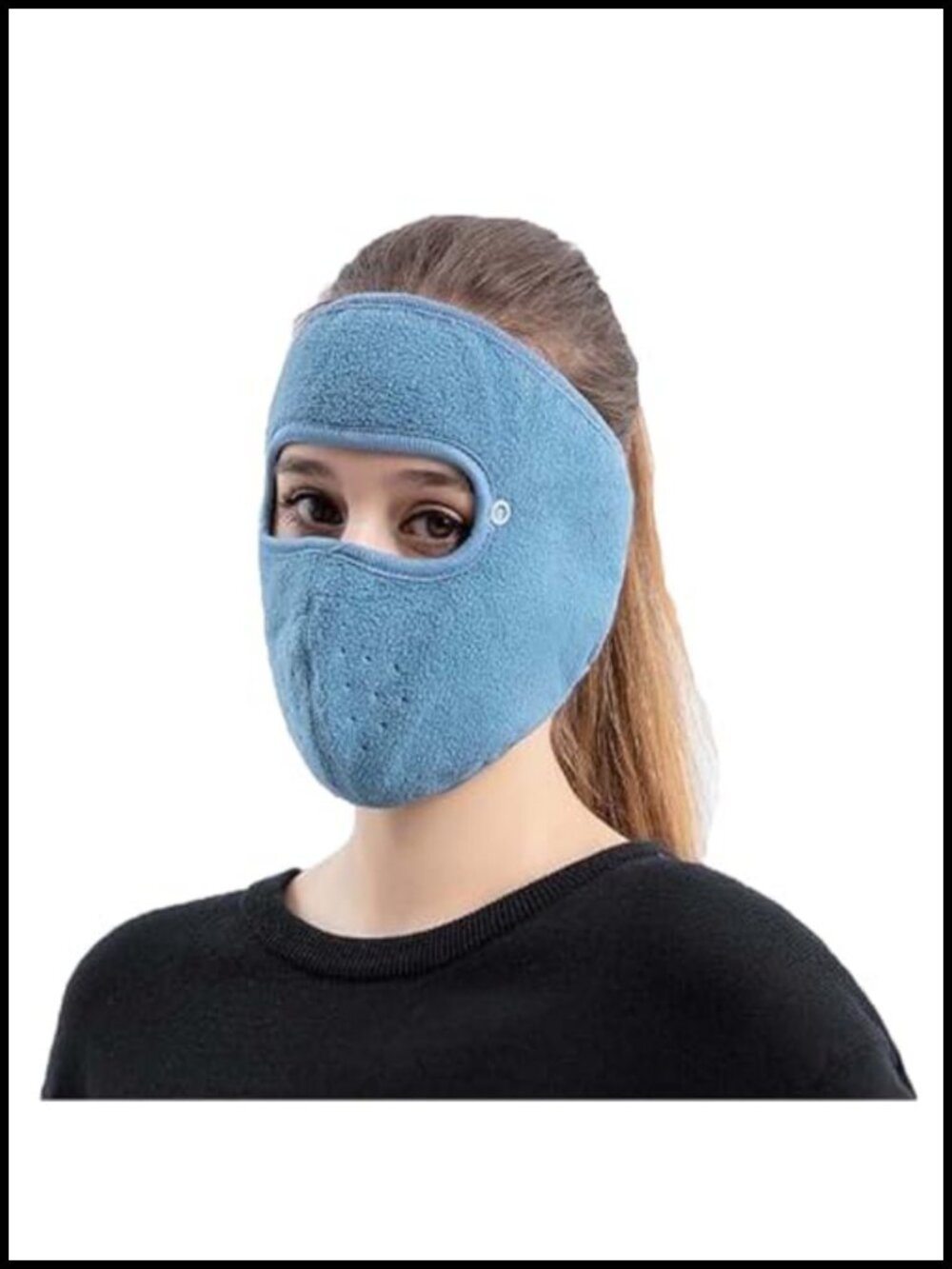 Unisex Winter Balaclava Ski Mask Fleece Full Face Shield Windproof